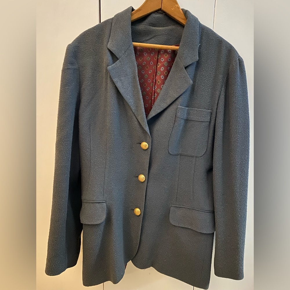 Grey charcoal fully lined blazer